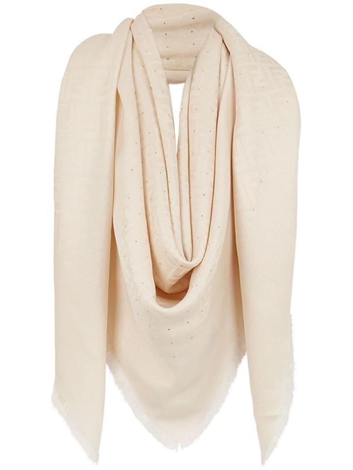 Fendi Ff Shawl - Neutrals