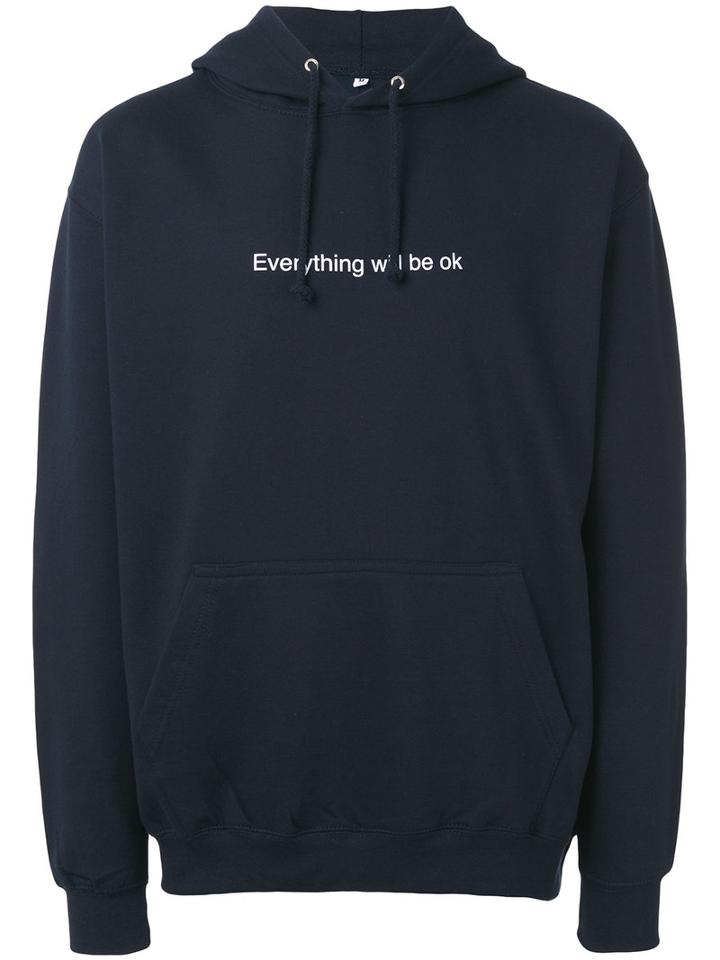 F.a.m.t. - Printed Sweater - Unisex - Cotton/polyester - Xs, Blue, Cotton/polyester
