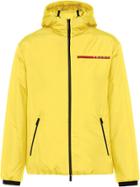 Prada Logo-stripe Technical Jacket - Yellow