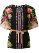 Etro - Floral Print Shirt - Women - Silk - 42, Silk
