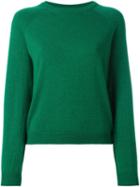 Paul Smith Crew Neck Pullover, Women's, Size: Xl, Green, Cashmere