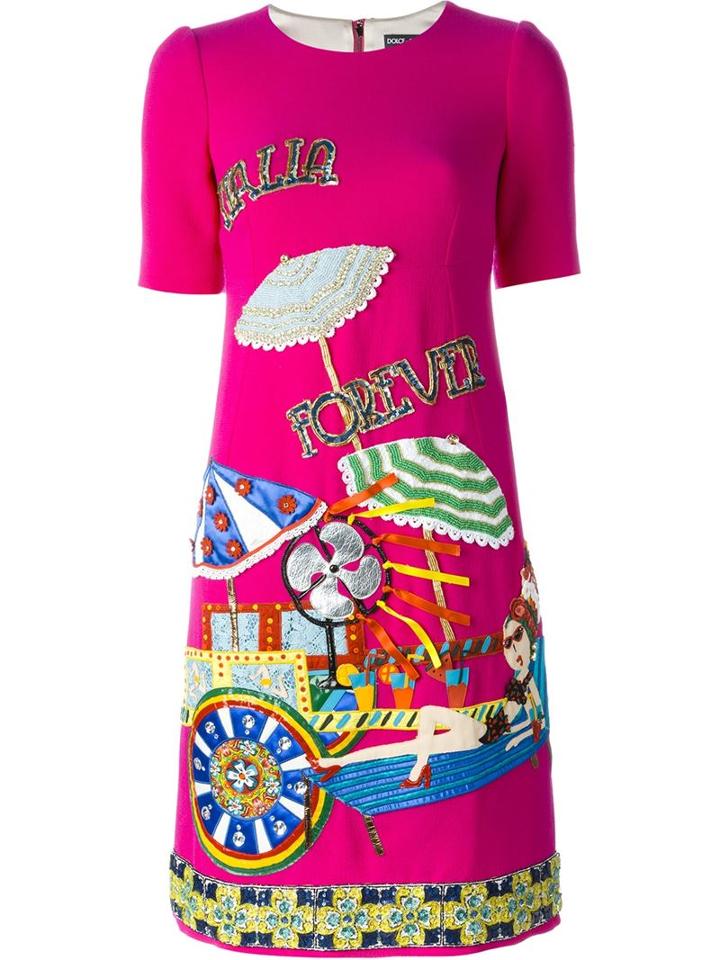 Dolce & Gabbana Embellished A-line Dress