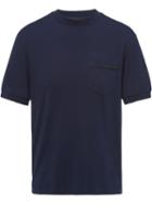 Prada Crew Neck Pocket T-shirt - Blue