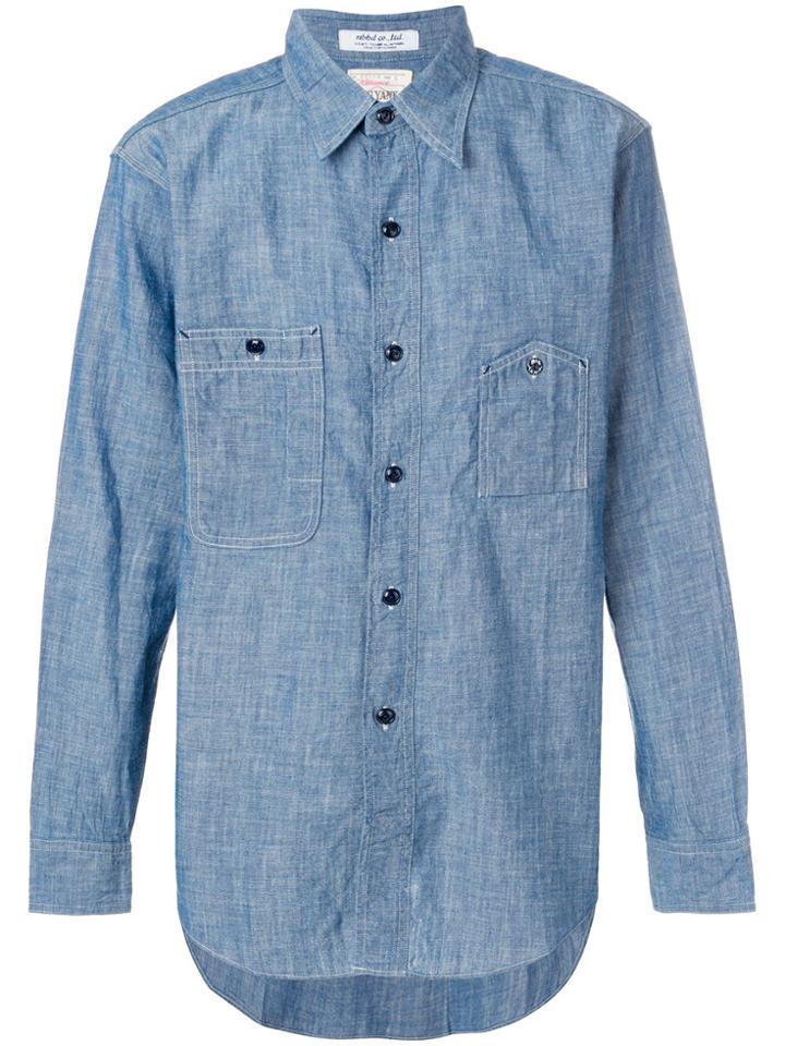 Neighborhood Patch Pocket Shirt - Blue