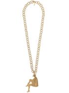 Yves Saint Laurent Vintage 2010 Silhouette Runaway Necklace - Gold