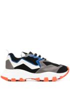 Cinzia Araia Lace-up Panel Sneakers - Black