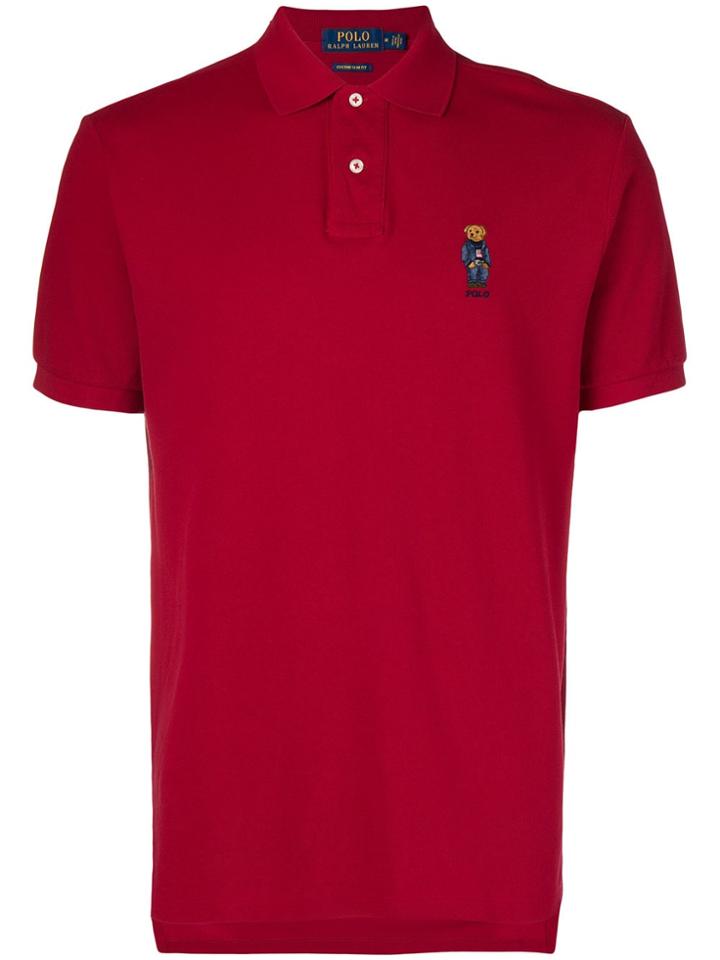 Polo Ralph Lauren Shortsleeved Polo Shirt - Red