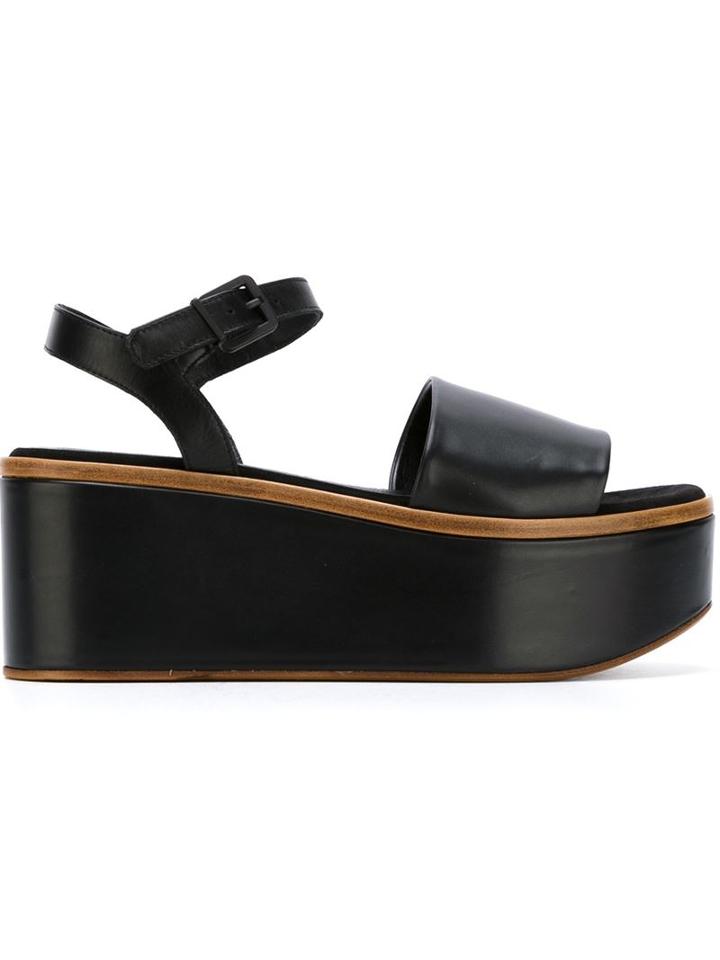 Robert Clergerie Flane Sandals, Women's, Size: 40.5, Black, Leather