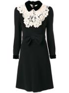 Gucci Embroidered Dress - Black