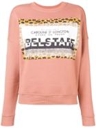 Belstaff Patched Logo Sweatshirt - Yellow & Orange