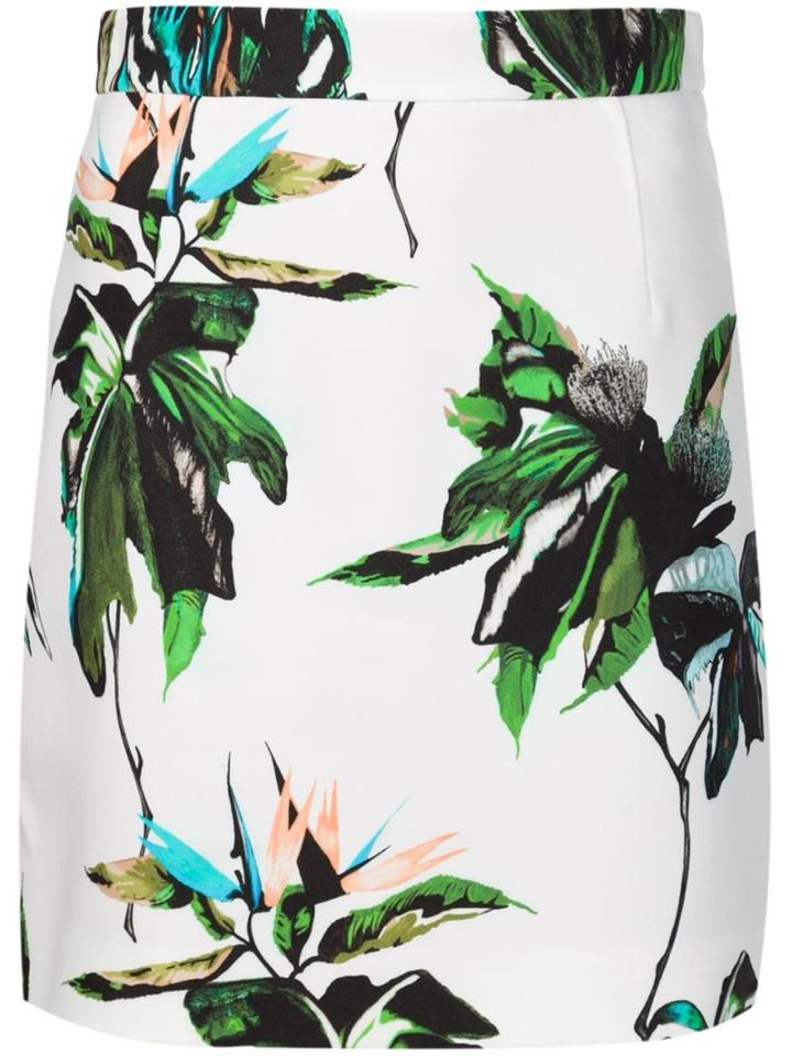 Proenza Schouler Floral Mini Skirt