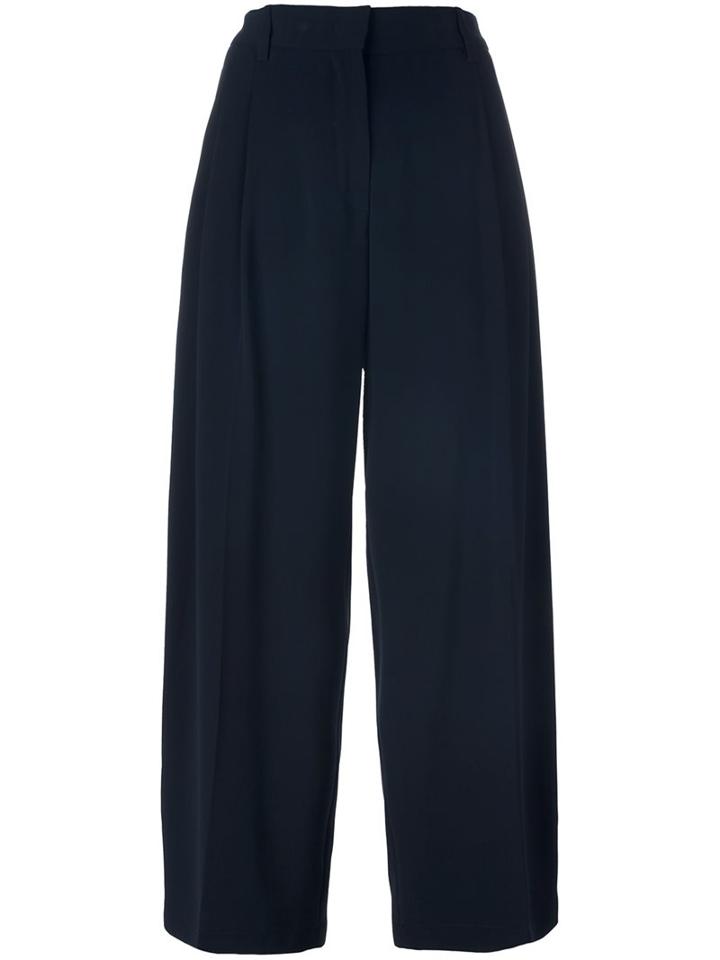Aspesi Pleat Front Cropped Trousers