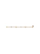 Fendi Logo Charm Chain Bracelet - Gold
