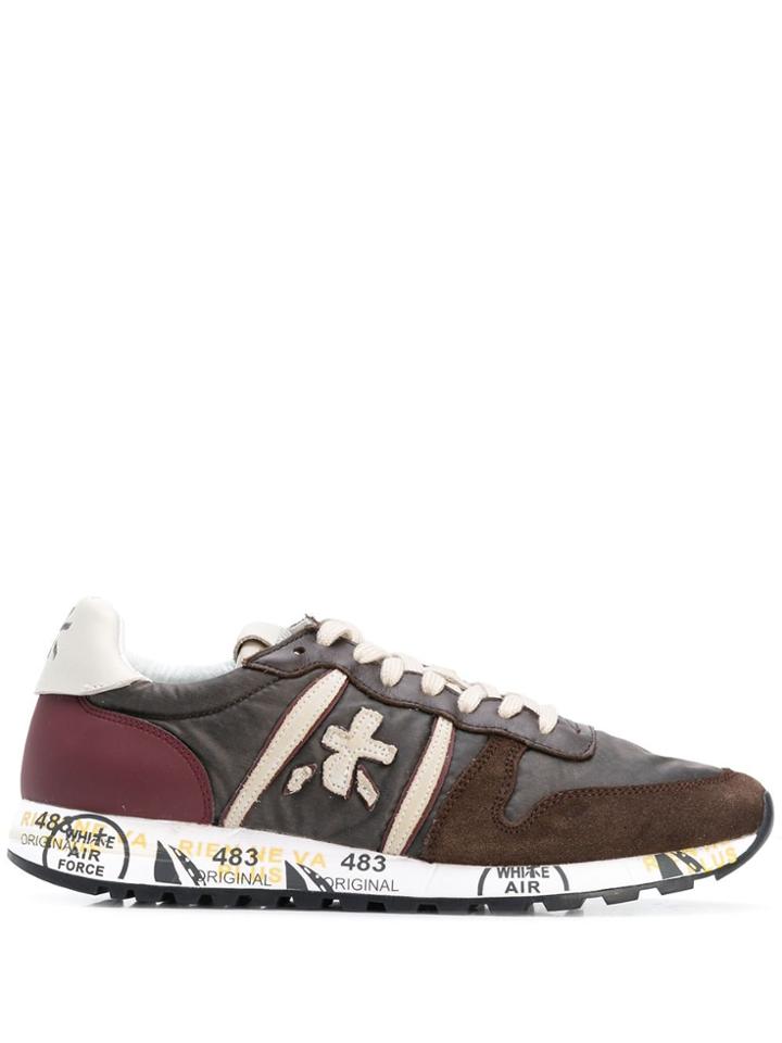 Premiata Eric Low-top Sneakers - Brown