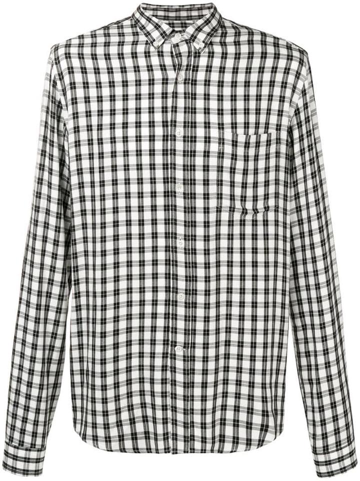 Ami Paris Button Down Shirt - Black