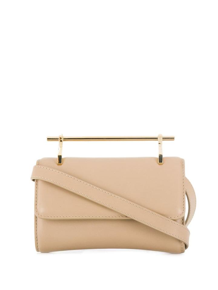 M2malletier Metallic Clutch Bag - Neutrals