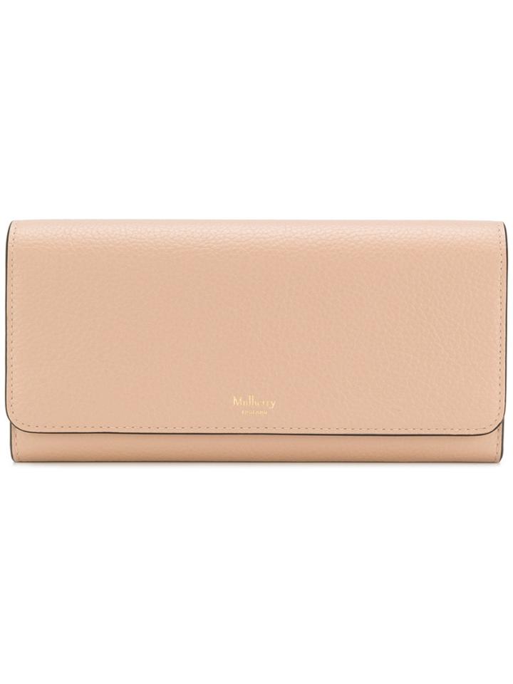 Mulberry Large Continental Wallet - Nude & Neutrals