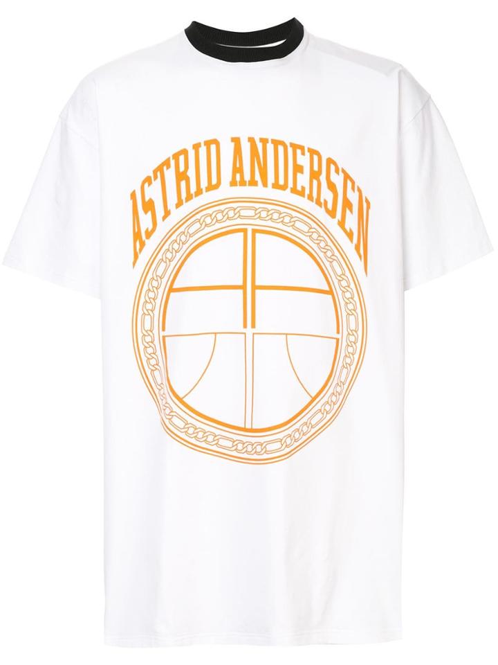 Astrid Andersen Classic Oversized T-shirt - White