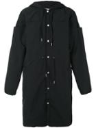 Telfar - Hooded Parka - Men - Nylon - M, Black, Nylon