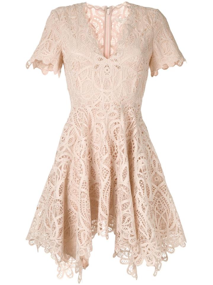 Jonathan Simkhai Broderie Anglaise Mini Dress - Neutrals