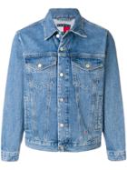 Tommy Hilfiger Back Patch Denim Jacket - Blue