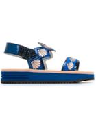 Markus Lupfer Sling-back Shell Sandals