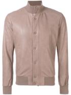 S.w.o.r.d 6.6.44 Buttoned Bomber Jacket - Brown