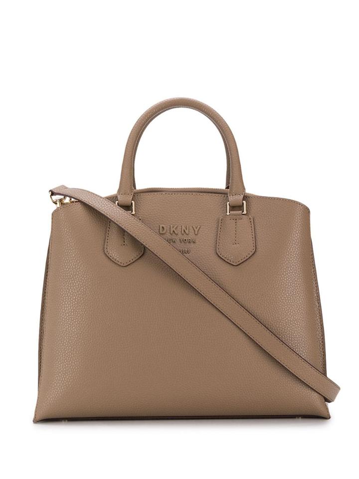 Dkny Dkny R91dha74 Mcg Mshrm Cyn Rose Leather/fur/exotic