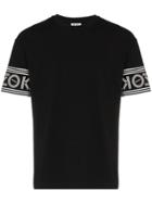 Kenzo Logo Accent Cotton T-shirt - Black
