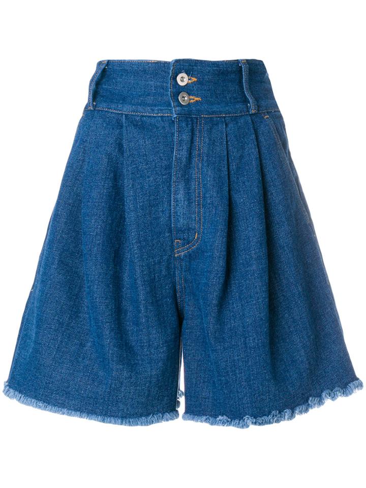 Neul Highwai Denim Shorts - Blue