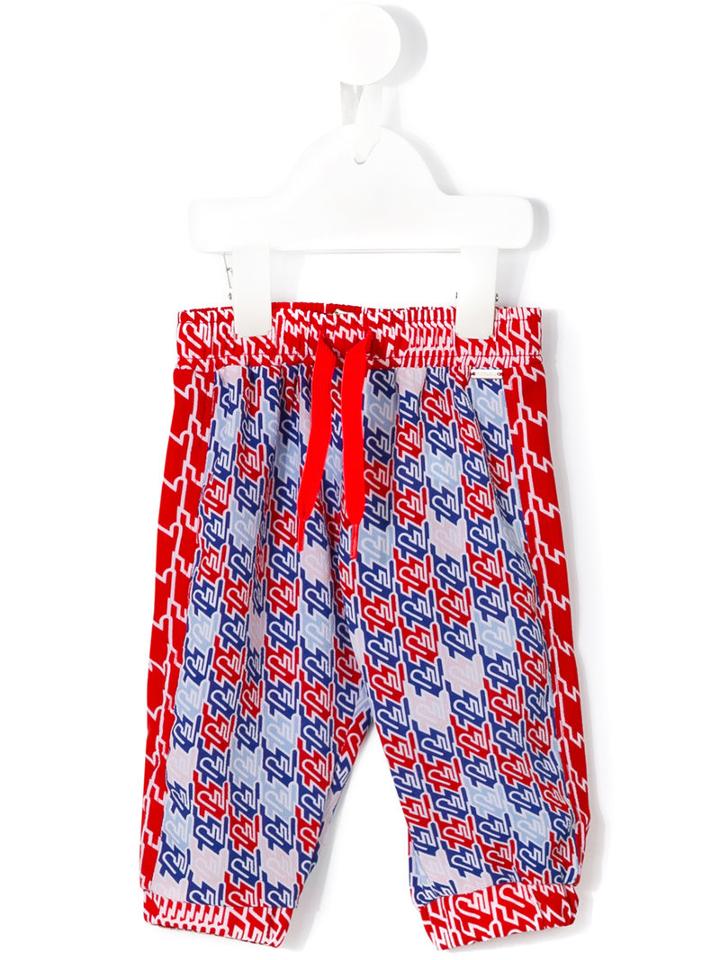 Kenzo Kids Patchwork Print Trousers, Toddler Girl's, Size: 18 Mth