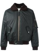 Our Legacy Flight Jacket, Men's, Size: 46, Black, Cotton/acrylic/polyester