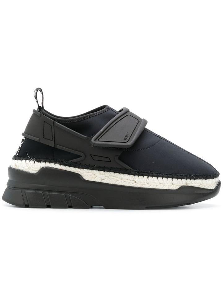 Kenzo K-lastic Low-top Sneakers - Black