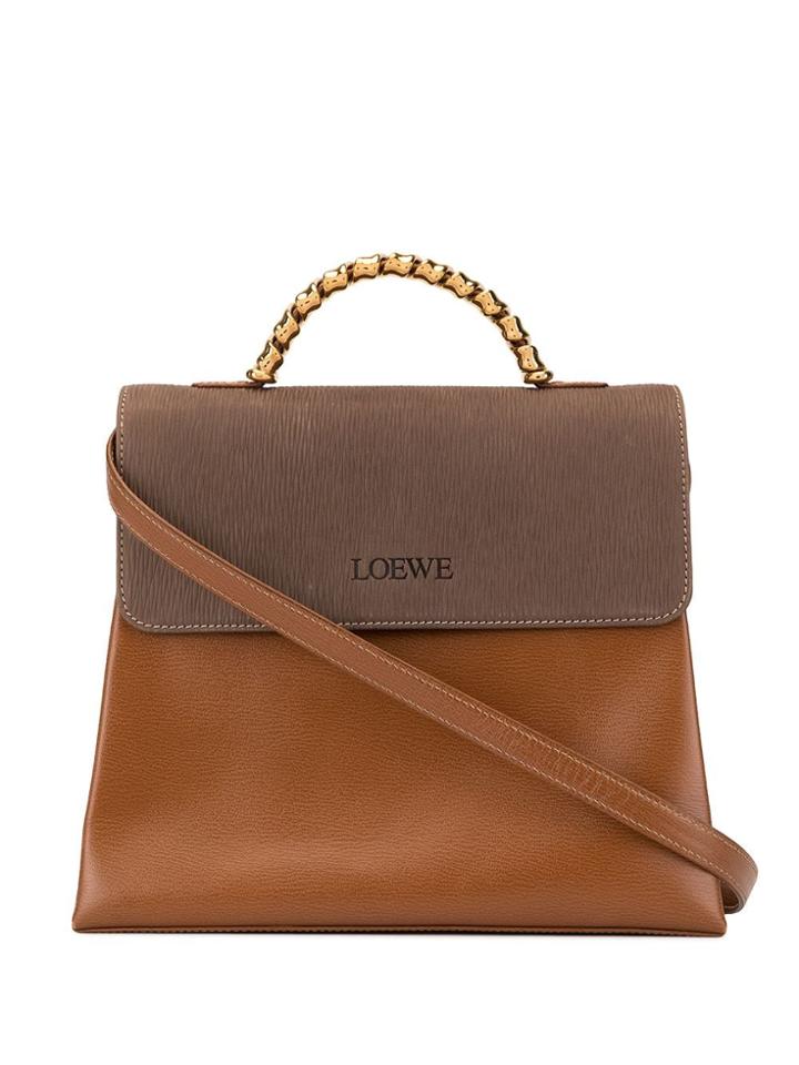 Loewe Pre-owned Velaquez Shoulder Bag - Brown