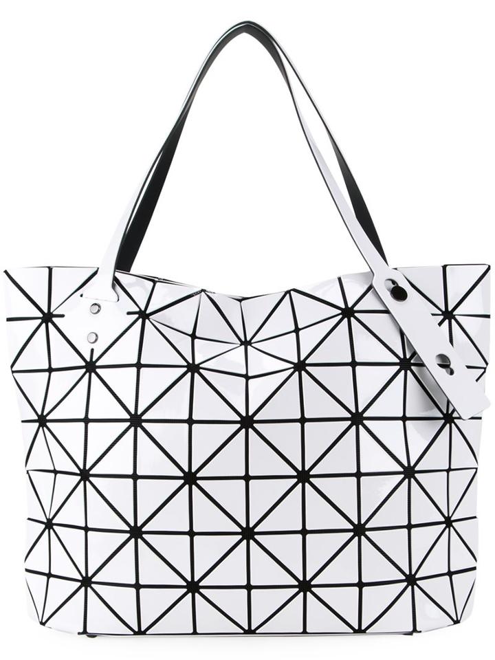 Bao Bao Issey Miyake Geometric Tote Bag, Women's, White