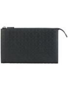 Salvatore Ferragamo - Gancino Clutch - Men - Calf Leather - One Size, Black, Calf Leather