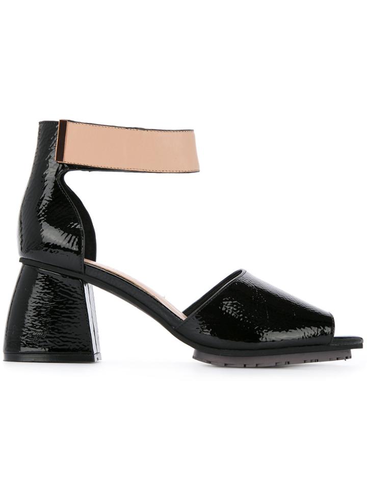 Ginger & Smart Notion Mid Heel Sandals - Black