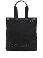 Dolce & Gabbana Technical Logo Tote Bag - Black