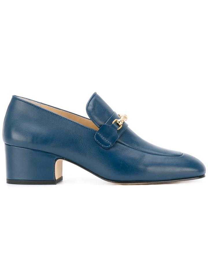 Joseph Mid Heel Loafers - Blue