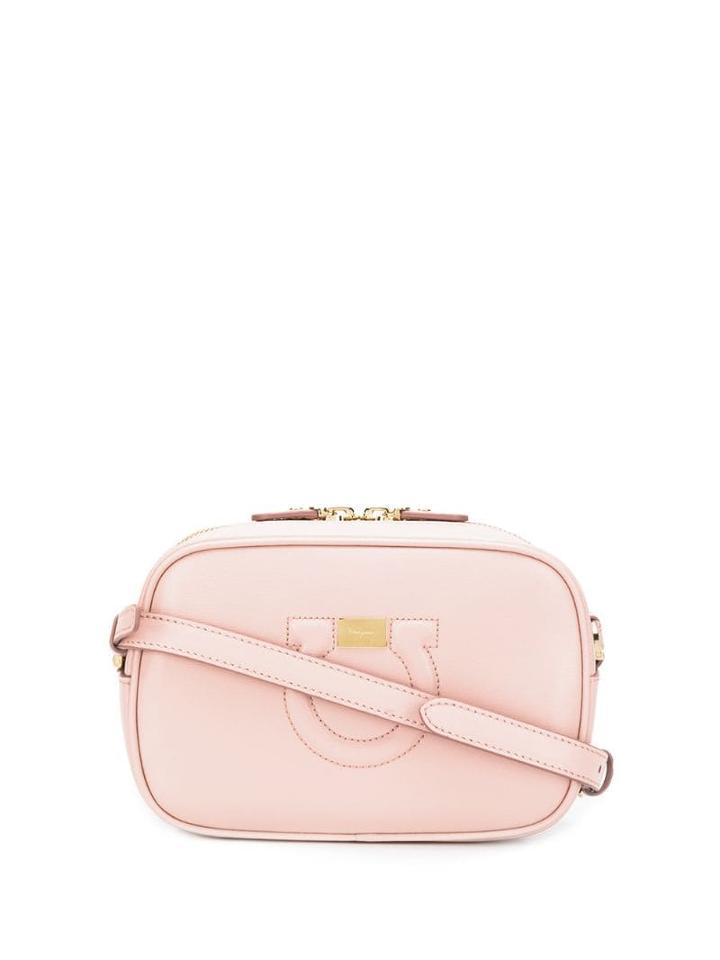 Salvatore Ferragamo Gancio City Camera Bag - Pink