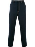 H Beauty & Youth Stitch Detail Trousers - Blue