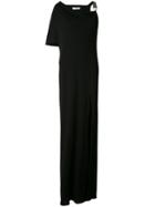 Lanvin One Shoulder Gown - Black