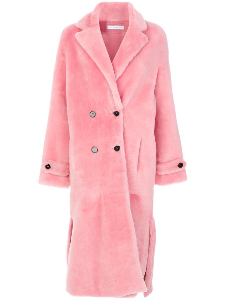 Inès & Maréchal Blizzard Dorena Coat - Pink & Purple