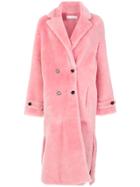 Inès & Maréchal Blizzard Dorena Coat - Pink & Purple