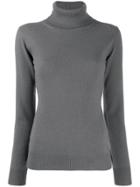 Fabiana Filippi Glitter Turtleneck Jumper - Grey