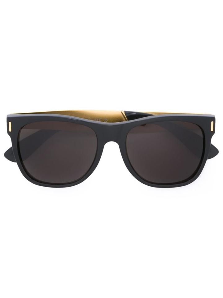 Retrosuperfuture Francis Basic Sunglasses, Men's, Black, Plastic