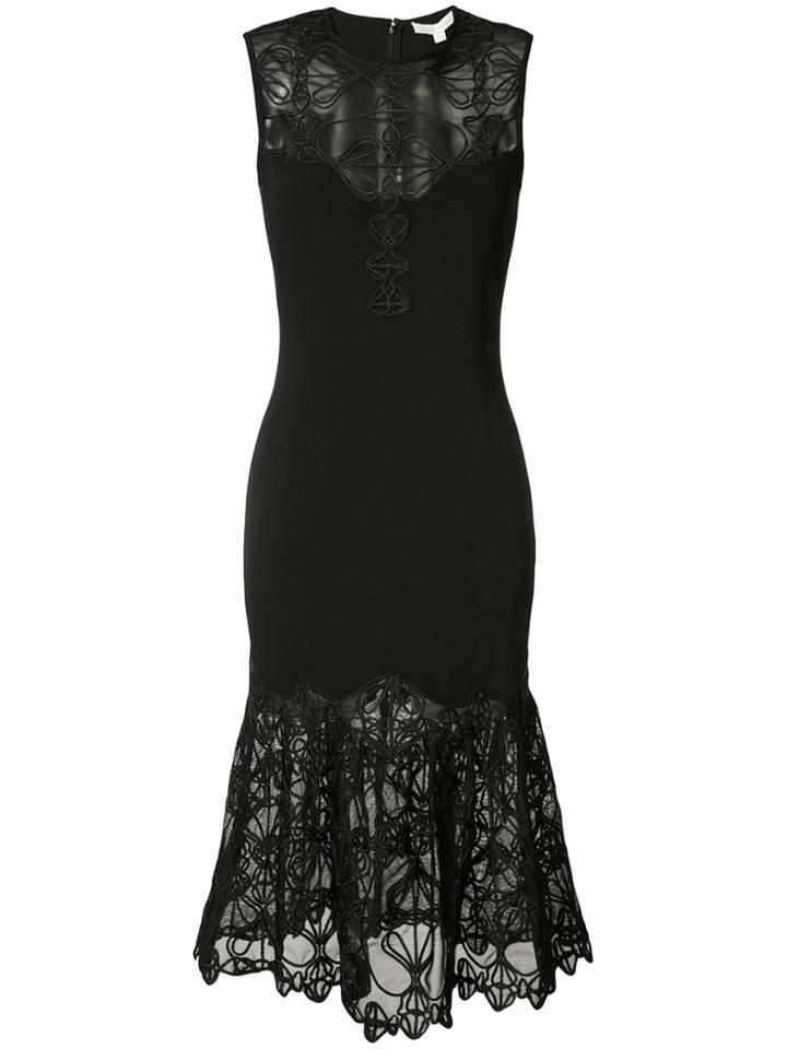 Jonathan Simkhai Fishtail Lace Dress - Black