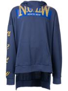 Maison Mihara Yasuhiro Oversized Hoodie, Men's, Size: 46, Blue, Cotton