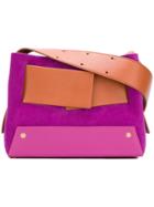 Yuzefi Box Shoulder Bag - Pink & Purple