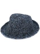 Issey Miyake Men - Woven Hat - Men - Nylon - One Size, Blue, Nylon